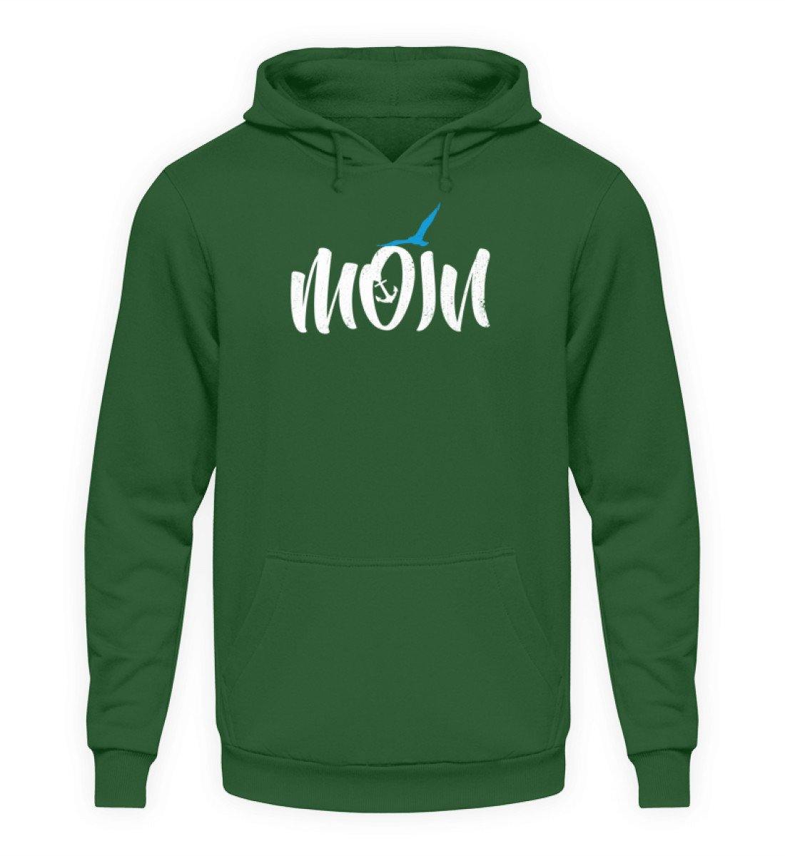 Moin Anker Möwe - Norddeutsch - Unisex Kapuzenpullover Hoodie