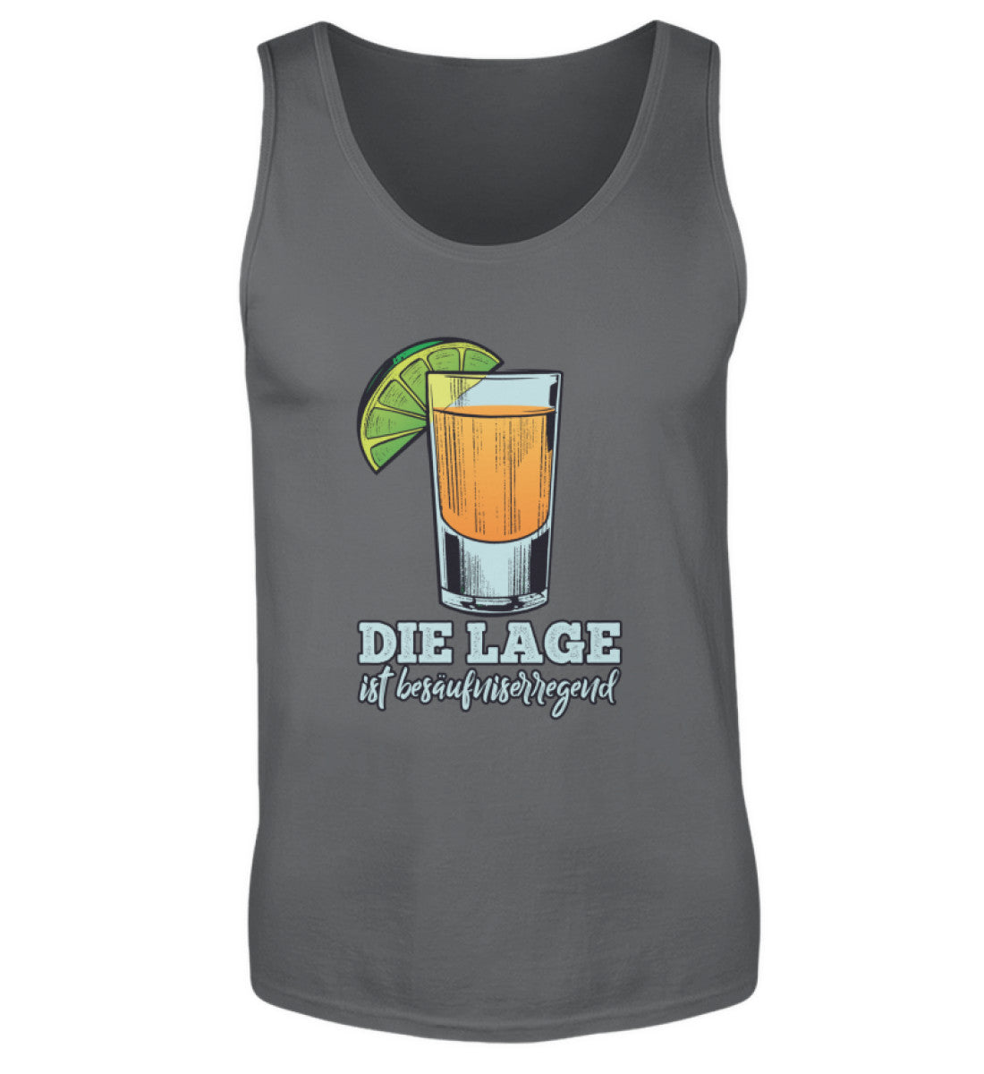 Die Lage ist besäufniserregend - Herren Tanktop