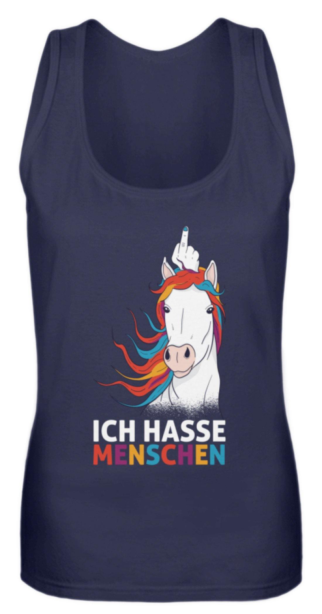 Ich hasse Menschen - Words on Shirts - Frauen Tanktop