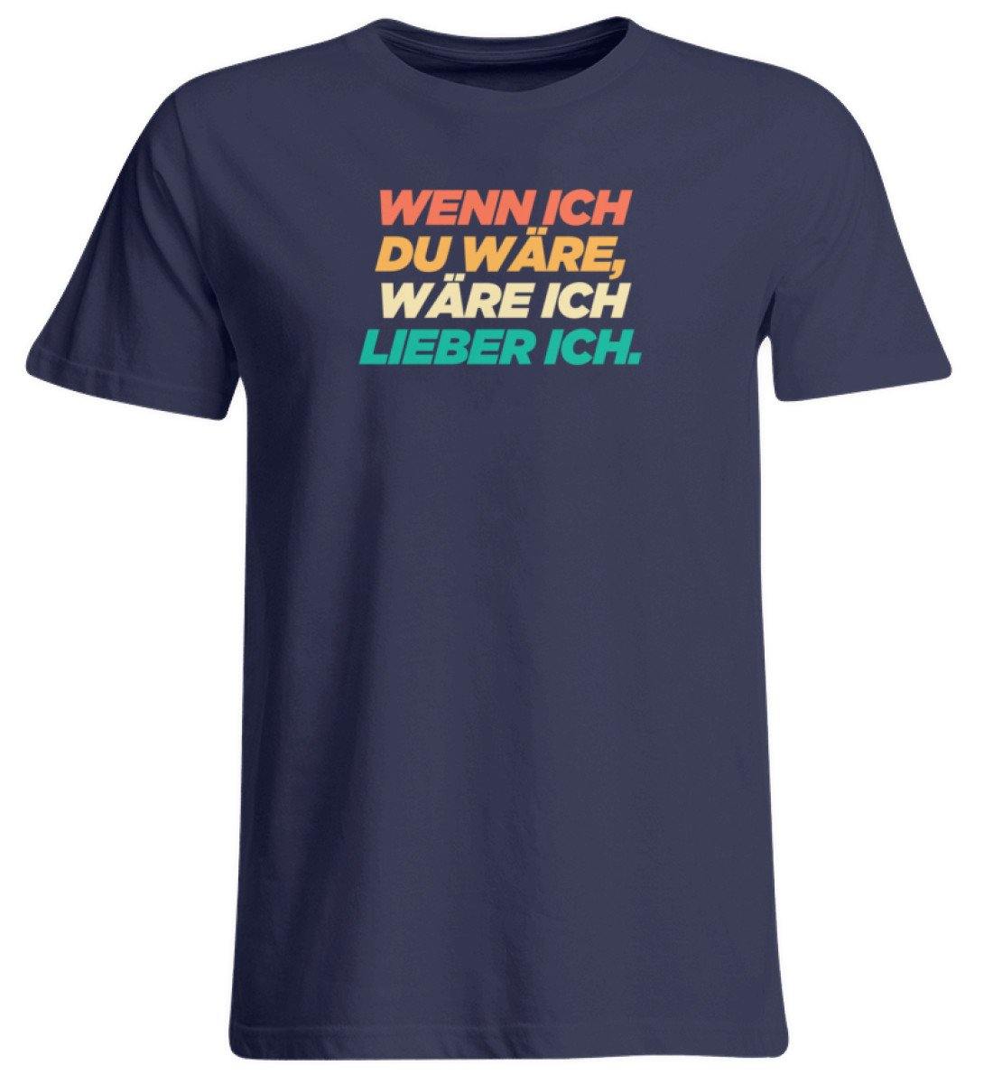 Wenn ich du wäre - Words on Shirts - Übergrößenshirt