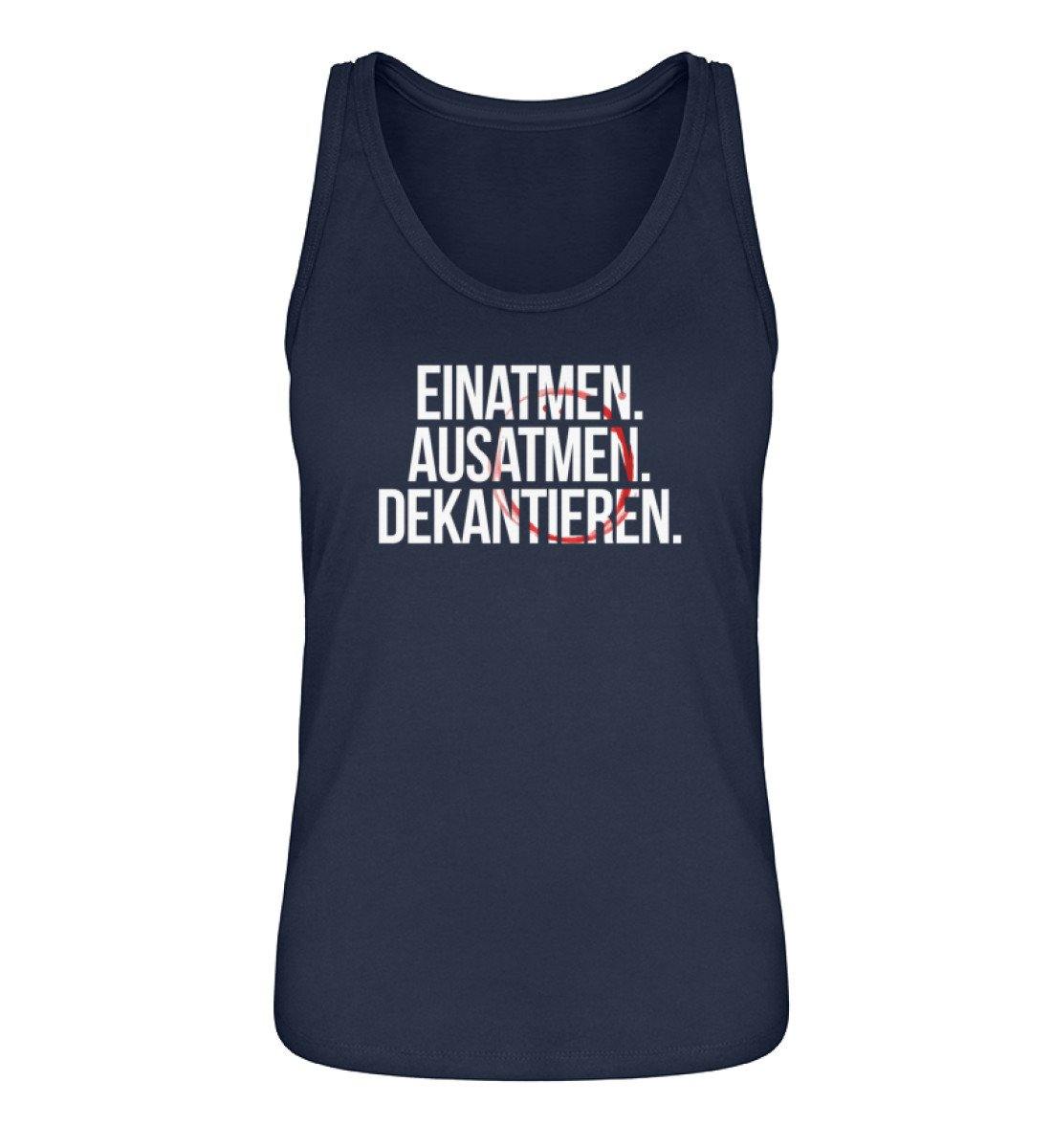 Einatmen. Ausatmen. Dekantieren. - Damen Premium Organic Tanktop ST/ST