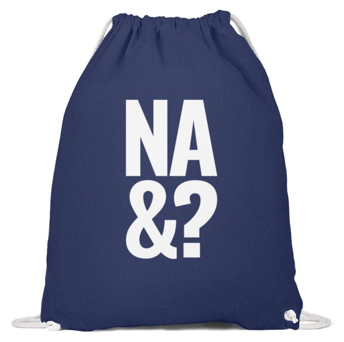 Na & - Words on Shirts - Baumwoll Gymsac
