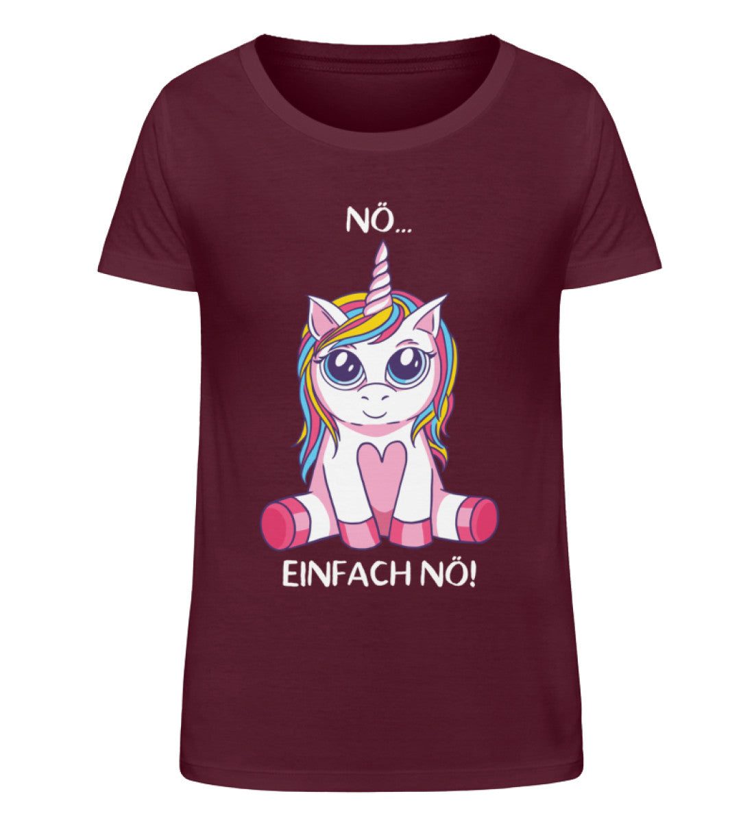 Nö... Einfach Nö! - Einhorn TF - Damen Organic Shirt