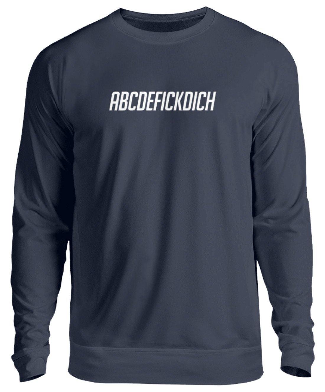 ABCDEFICKDICH - WORDS ON SHIRTS - Unisex Pullover