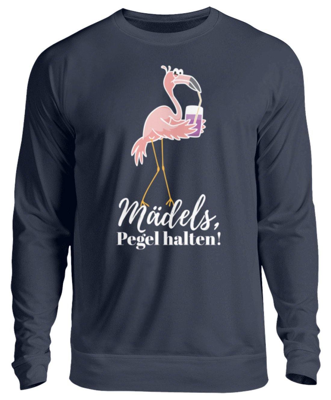 Mädels Pegel halten - Flamingo - Unisex Pullover