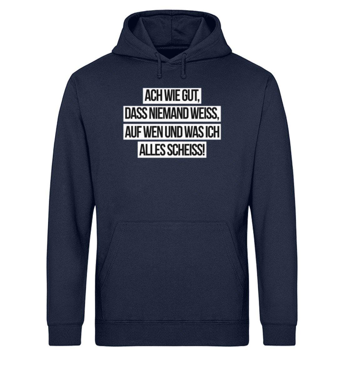 Ach wie gut - Words on Shirts - Unisex Organic Hoodie