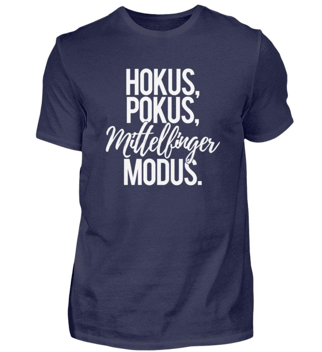 Hokus Pokus Mittelfinger Modus - Herren Shirt
