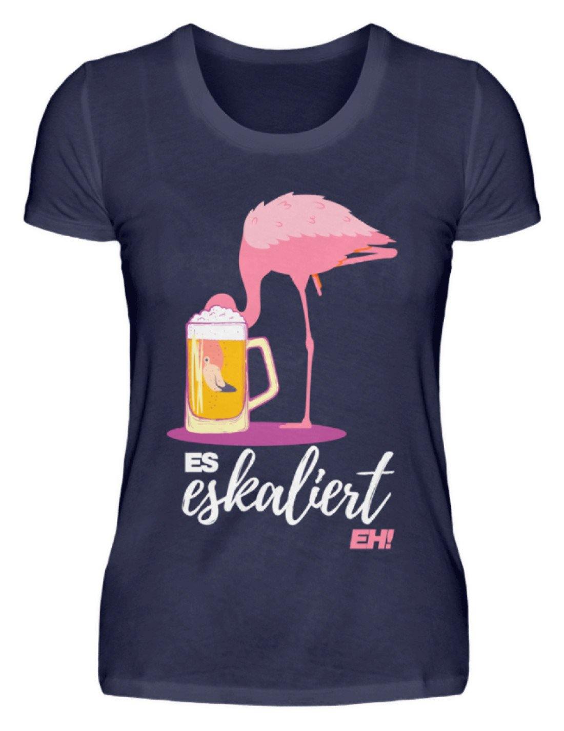 Es Eskaliert Eh - Flamingo - Damenshirt