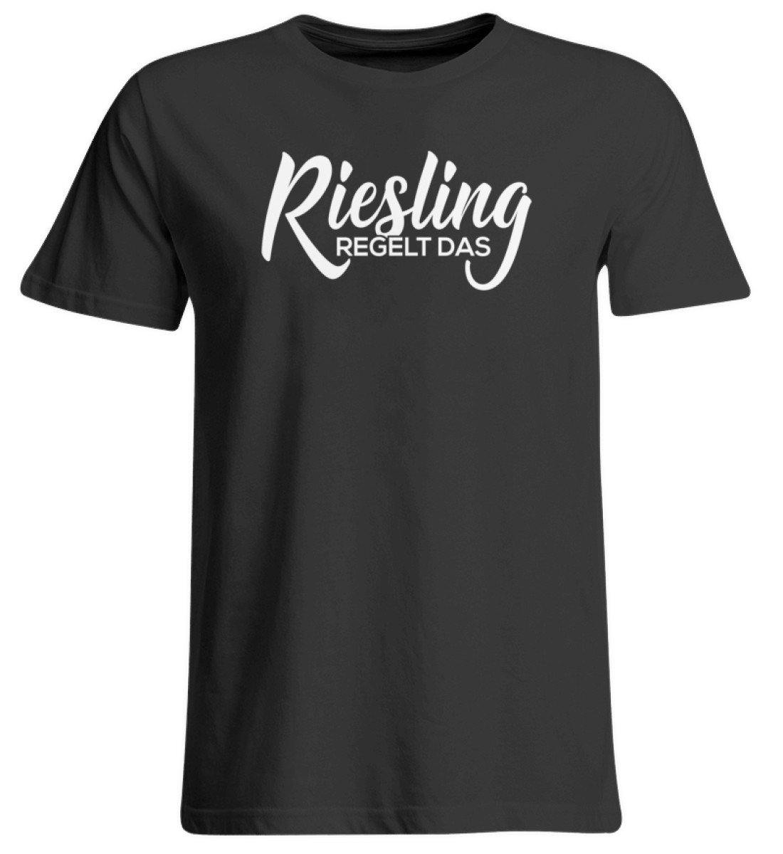 Riesling regelt das - Übergrößenshirt