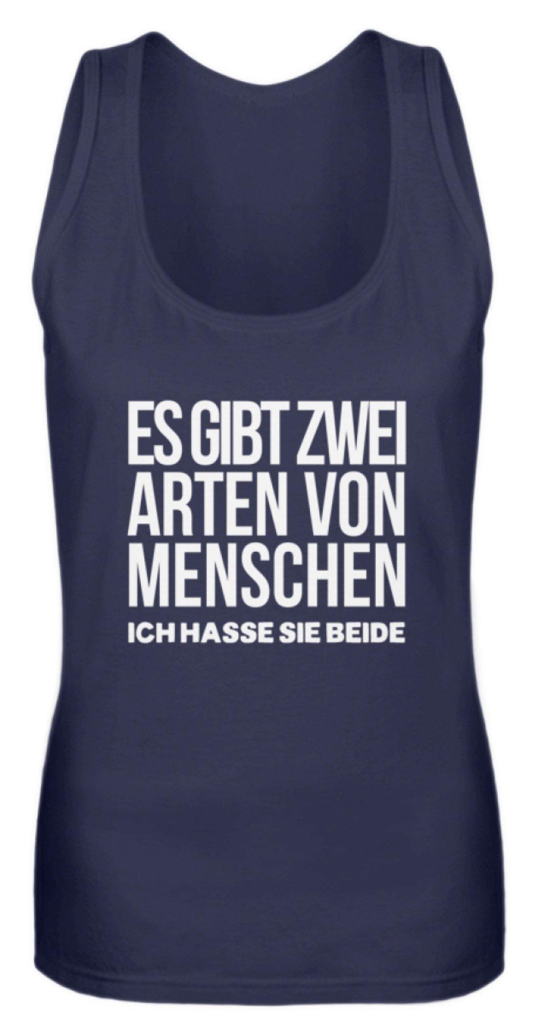 2 Arten Menschen - Words on Shirts - Frauen Tanktop