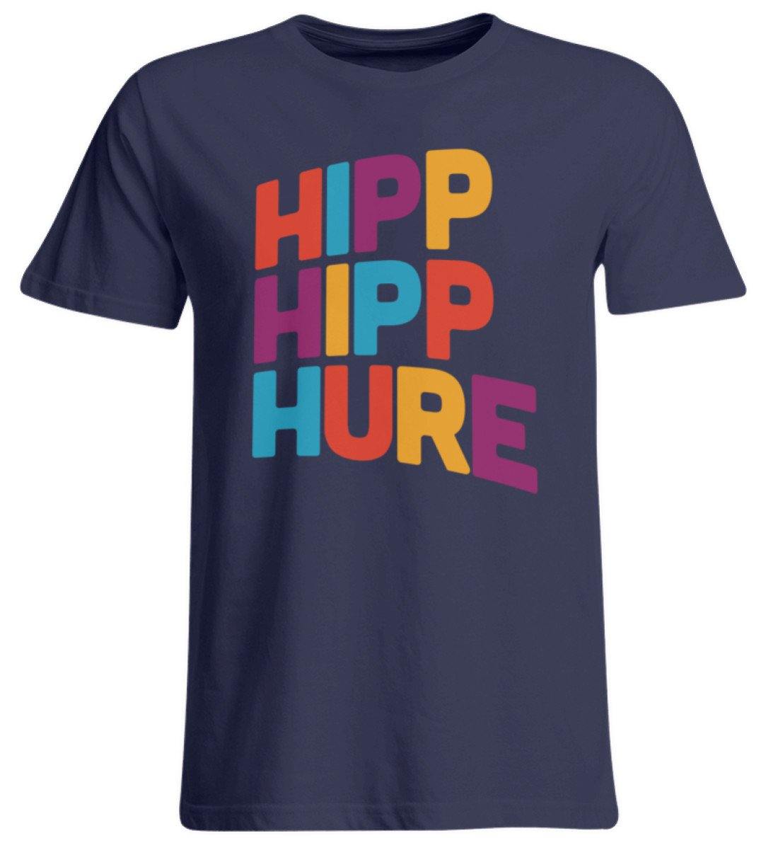 HIPP HIPP HURE- WORDS ON SHIRTS - Übergrößenshirt