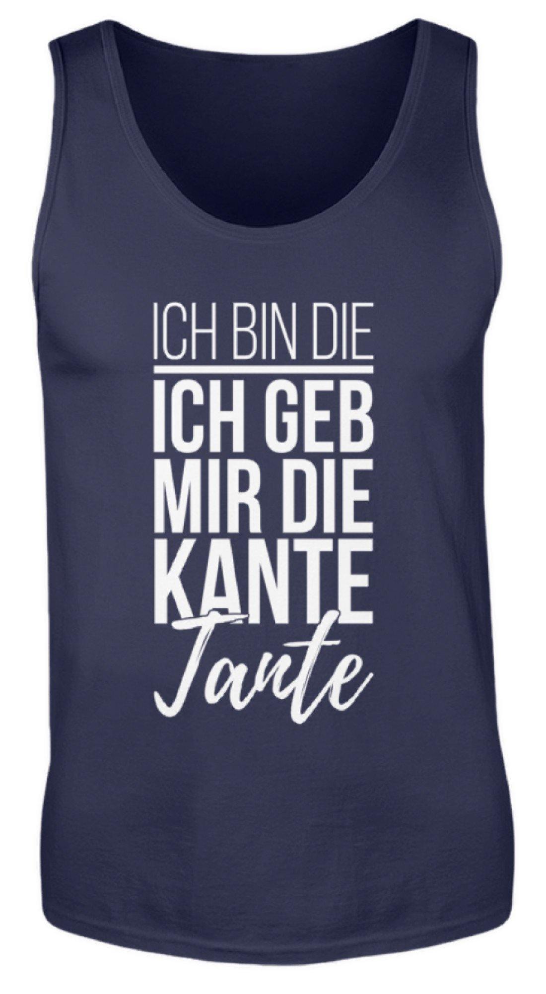 Kante Tante - Words on Shirts - Herren Tanktop