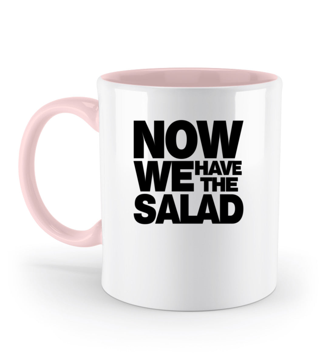 Now we have the salad - Zweifarbige Tasse