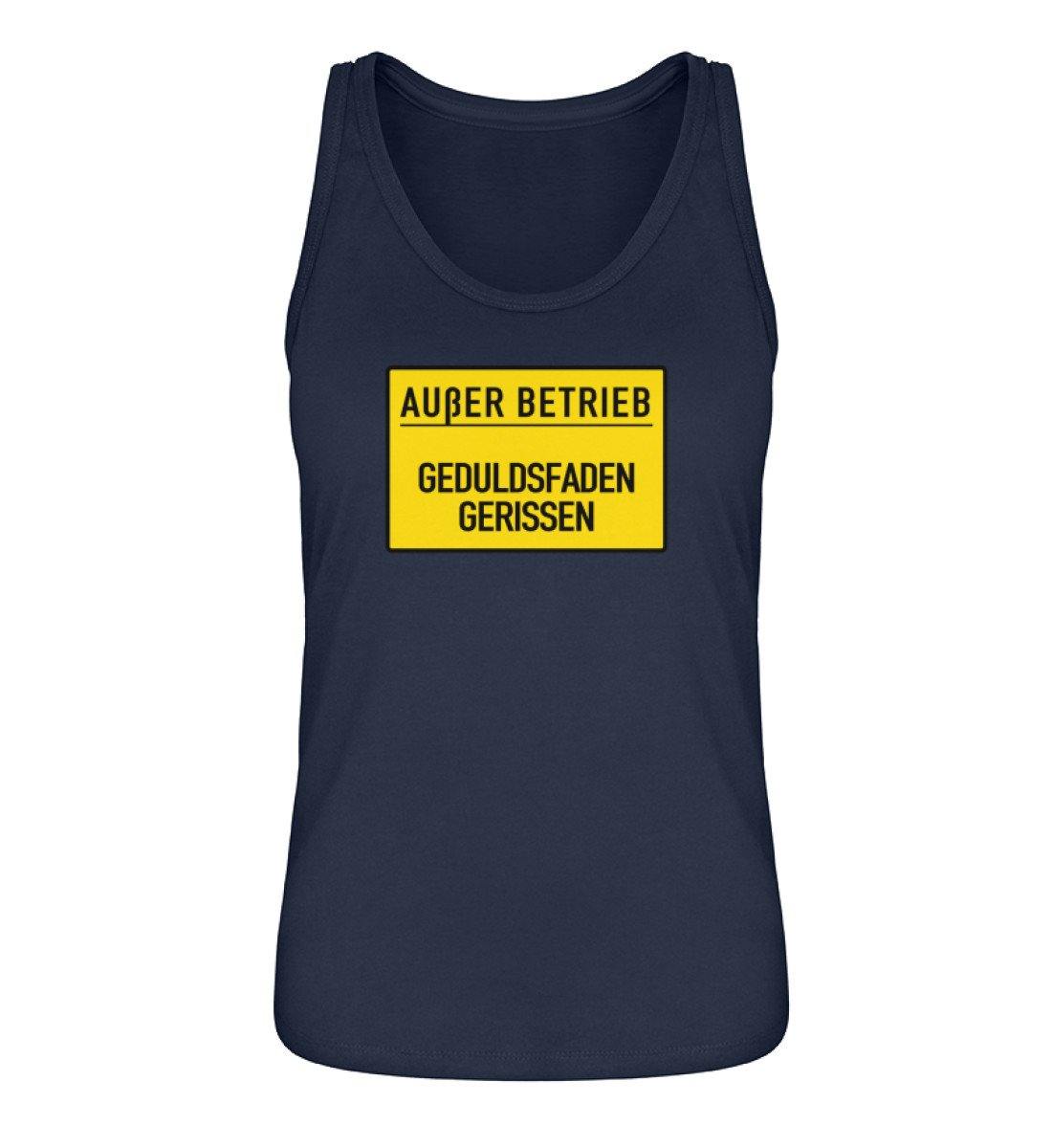 Außer Betrieb - Geduldsfaden gerissen - Damen Premium Organic Tanktop ST/ST