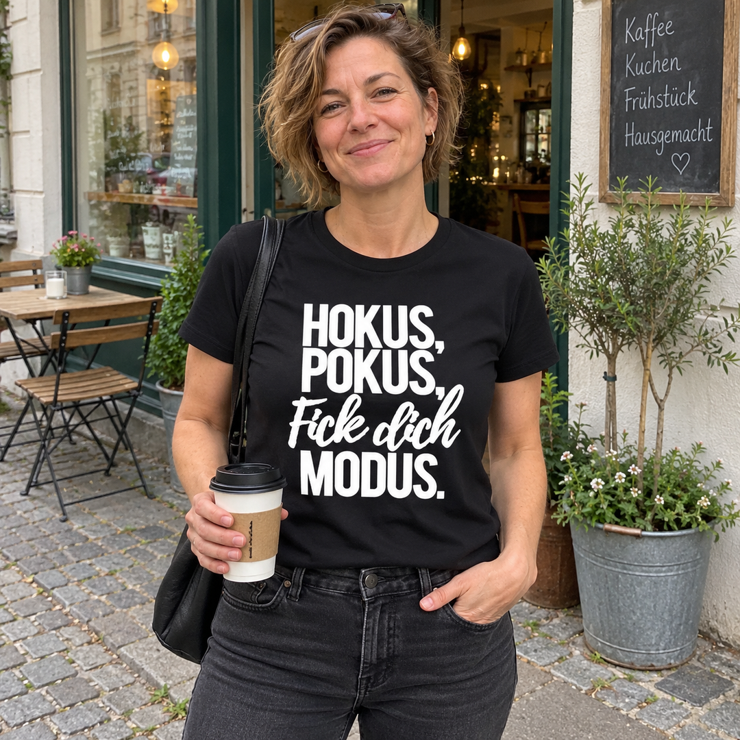 Hokus Pokus Fick dich Modus – Unisex-T-Shirt