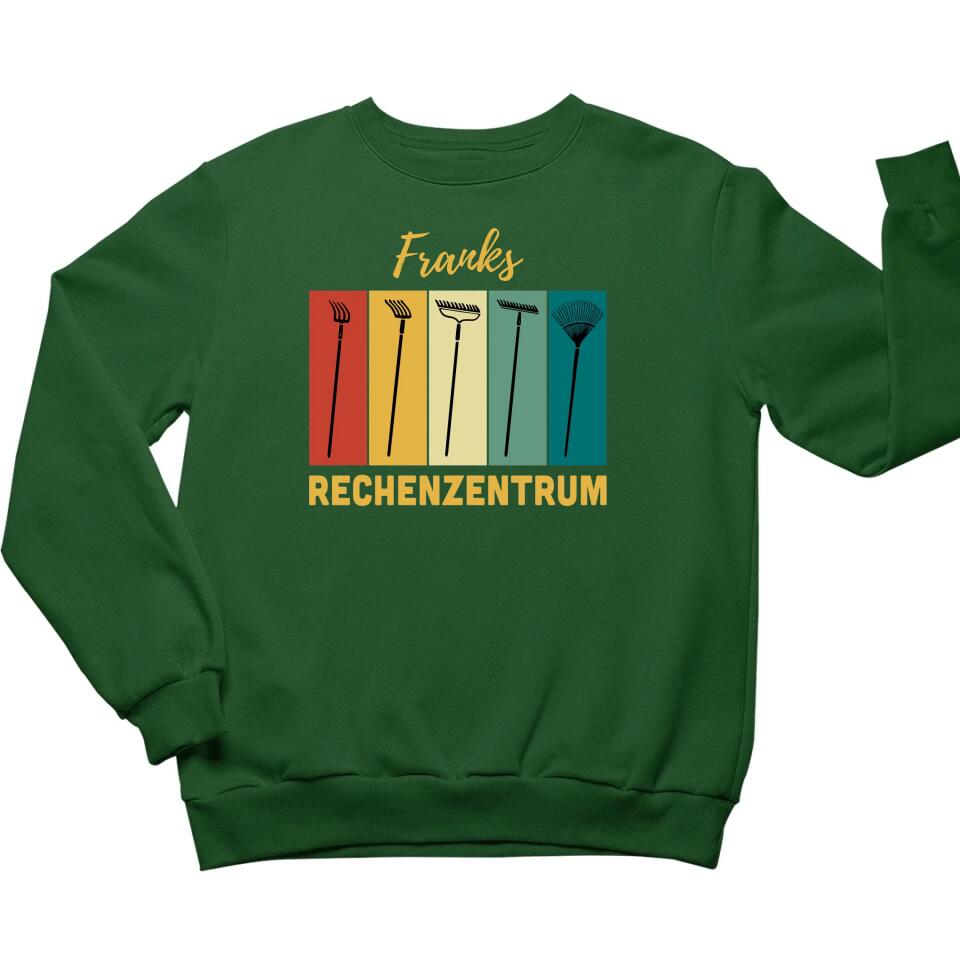 Rechenzentrum - T-Shirt, Hoodie, Pullover, Kids T-Shirt - personalisierbar mit deinem Namen - Garten T-Shirt - Retro