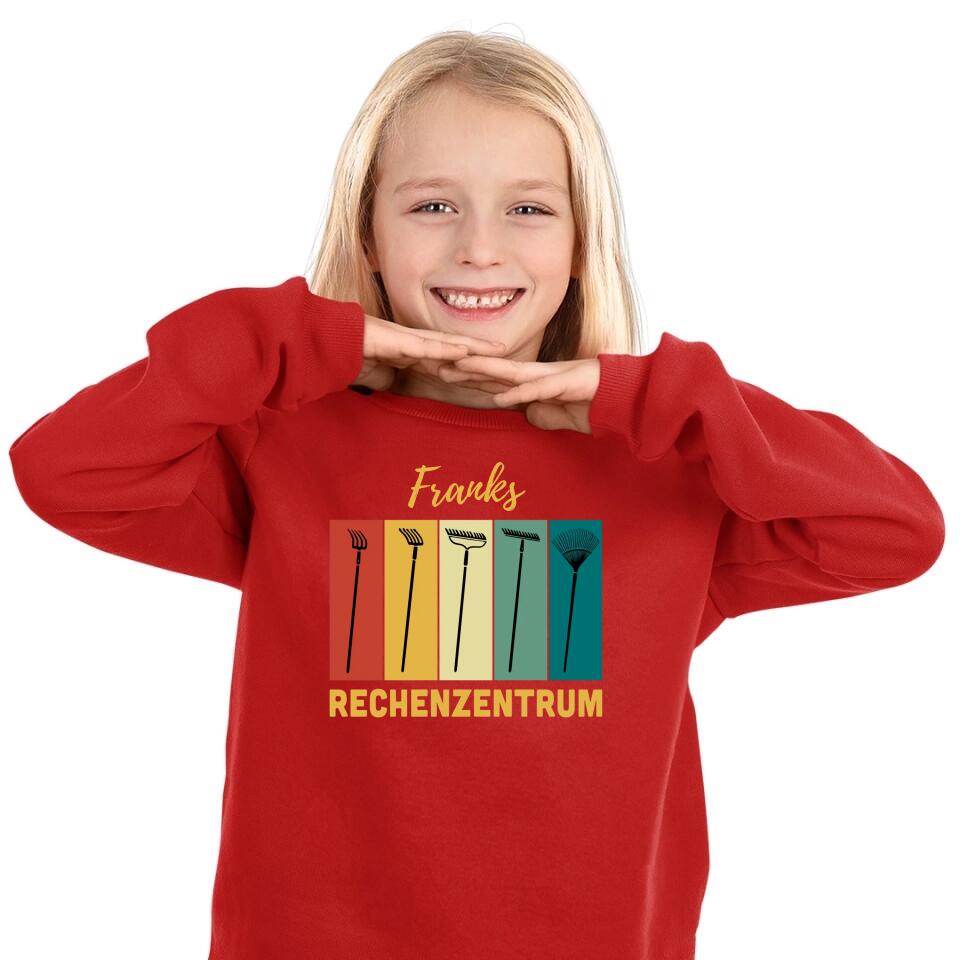 Rechenzentrum - T-Shirt, Hoodie, Pullover, Kids T-Shirt - personalisierbar mit deinem Namen - Garten T-Shirt - Retro