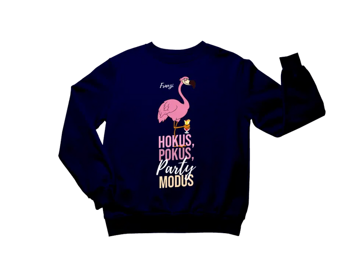 HOKUS POKUS PARTY MODUS SHIRT | PARTY NAME/WUNSCHNAME | FLAMINGO SHIRT MIT DEINEM NAMEN, DEINEM DRINK & DEINEM MODUS | PARTY T-SHIRT INDIVIDUALISIERBAR/PERSONALISIERBAR - SH