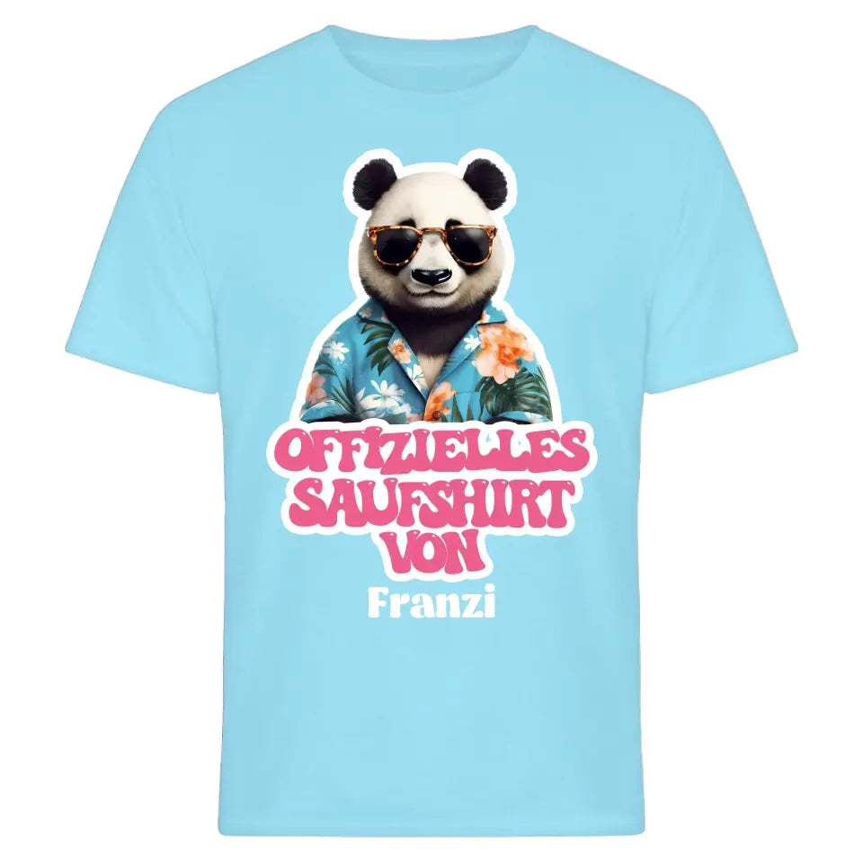 Offizielles Saufshirt von... - personalisiertes Malle Shirt mit Name - Llama, Katze, Bär, Panda, Flamingo - Retro Vintage Mallorca T-Shirt