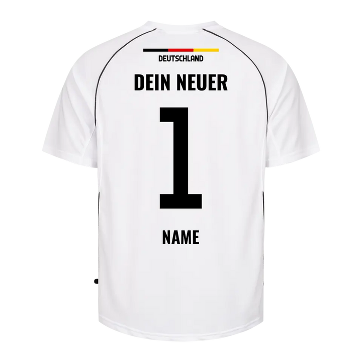 DEUTSCHLAND SAUF TRIKOT SHIRT | MIT DEINER RÜCKENNUMMER & WITZIGE NAMEN | MALLORCA PARTY T-SHIRT - PERSONALISIERBAR - MALLE 2024