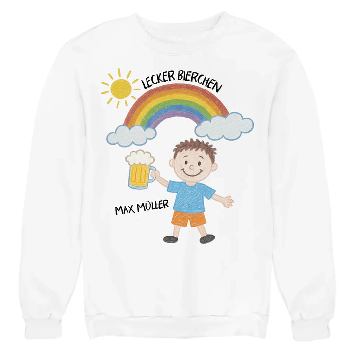 sweatshirt weiss mockup