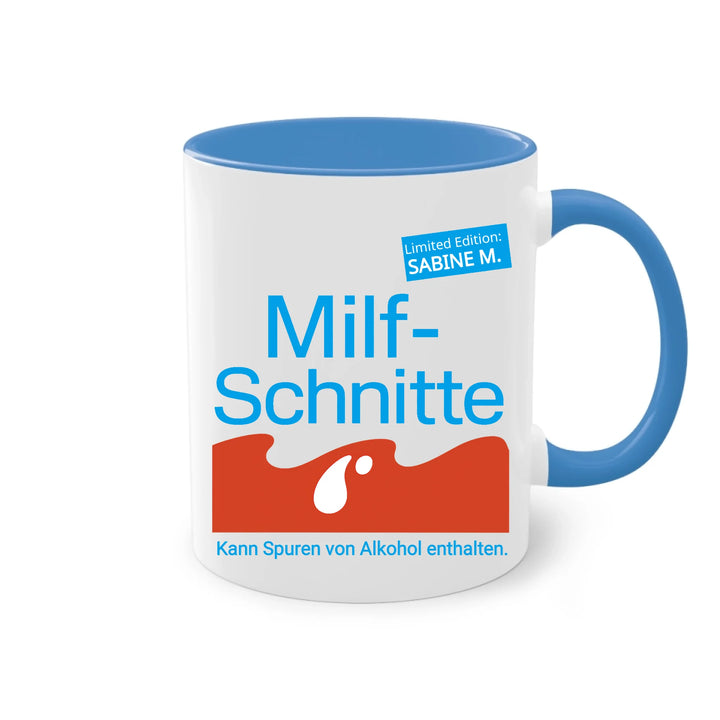 MILFSCHNITTE Tasse - personalisierbar mit Name