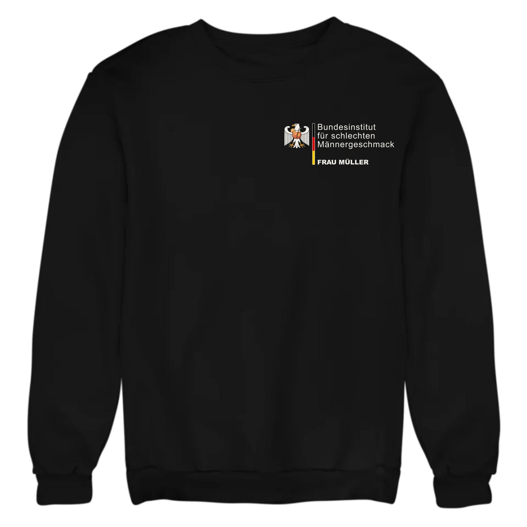 sweatshirt schwarz mockup