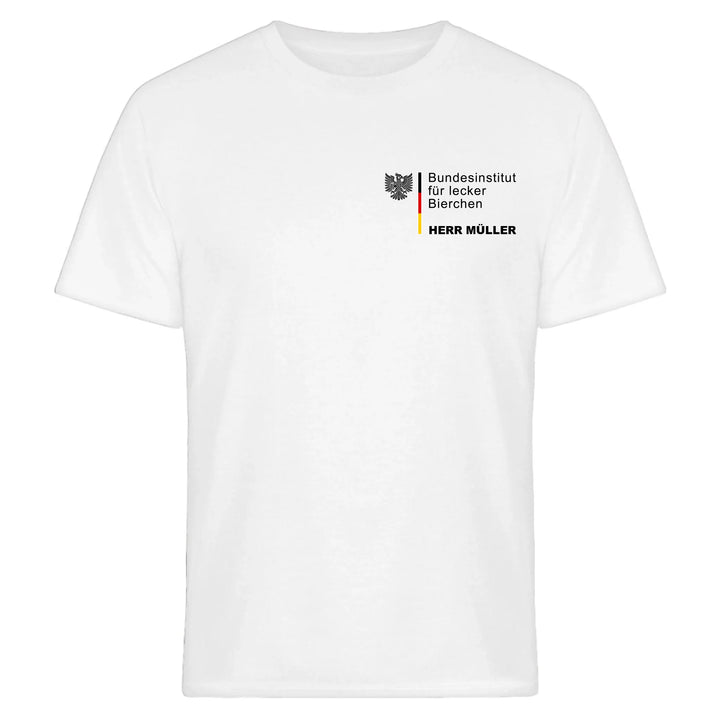 Bundesinstitut für lecker Tierchen - personalisierbar mit Name - T-Shirt, Hoodie, Tasse - Grillen & Fleisch