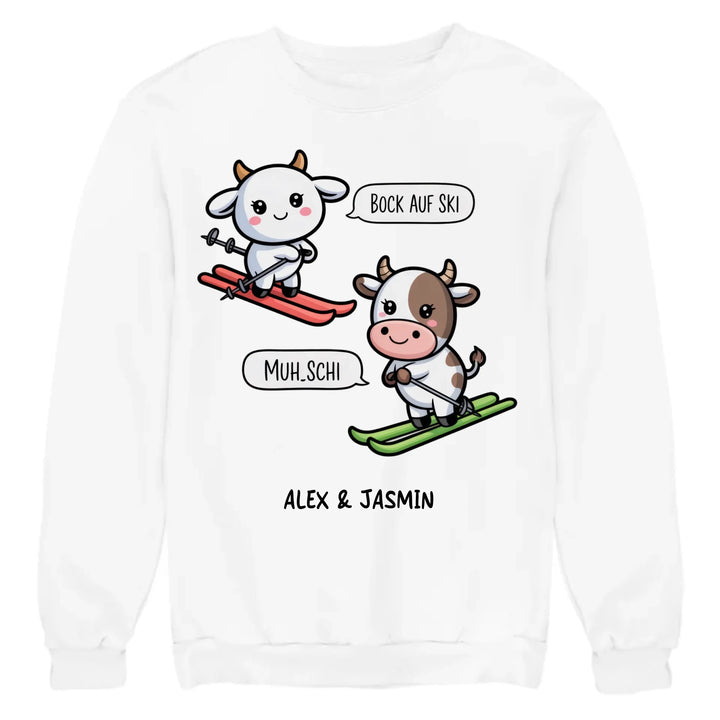 sweatshirt weiss mockup