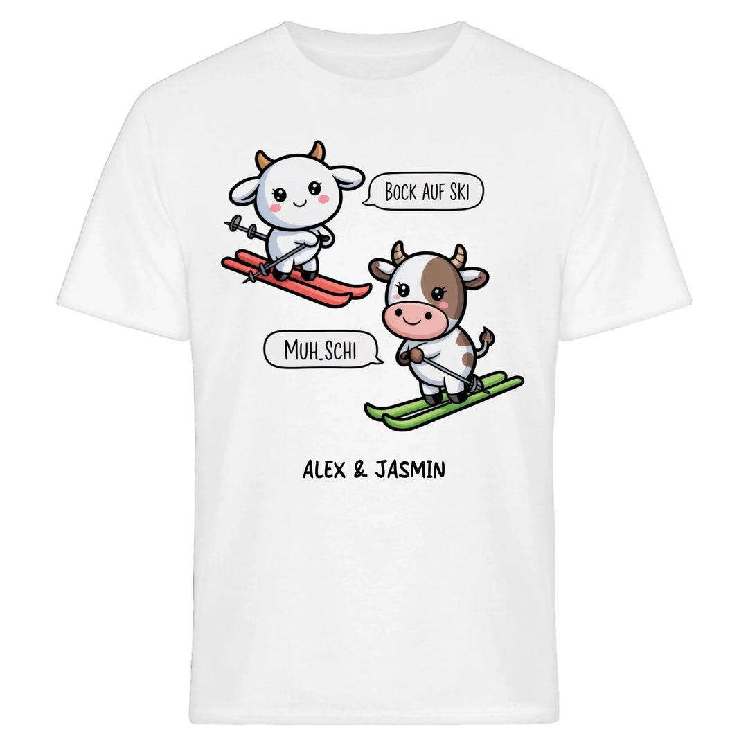 Muh Schi T-Shirt Damen & Herren & Unisex Sweatshirt - personalisierbar mit Name copy copy