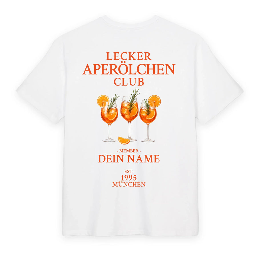 Lecker Aperölchen Club - personalisierbar mit Name, Stadt und Jahr