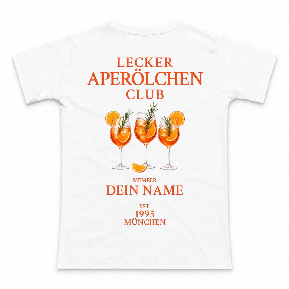 Lecker Aperölchen Club - personalisierbar mit Name, Stadt und Jahr