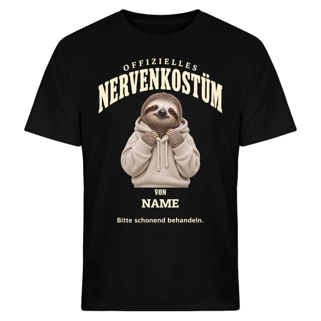 Offizielles Nervenkostüm - personalisiert mit Name
