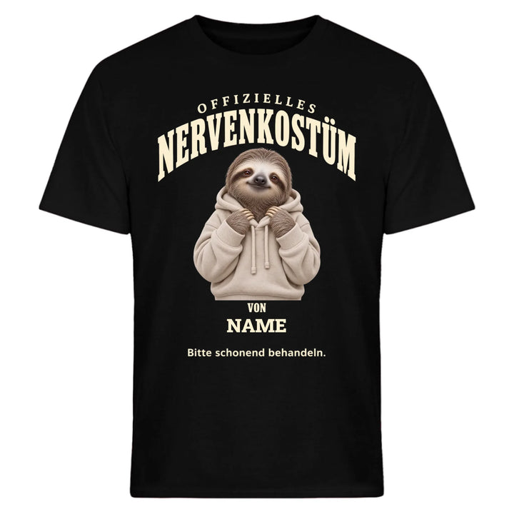 Offizielles Nervenkostüm - personalisiert mit Name