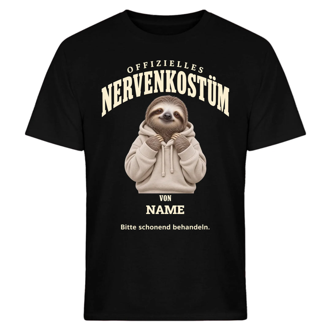 Offizielles Nervenkostüm - personalisiert mit Name
