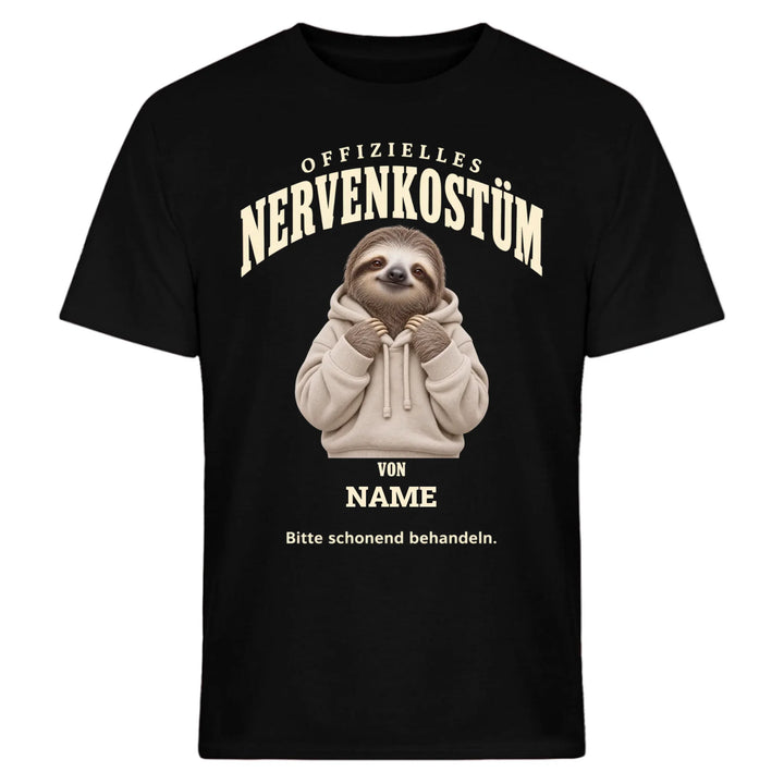 Offizielles Nervenkostüm - personalisiert mit Name