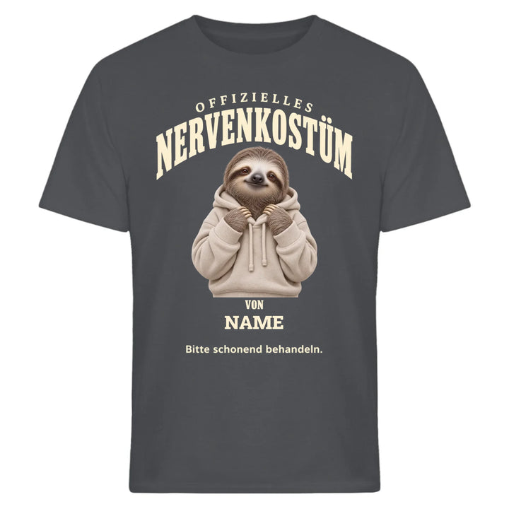 Offizielles Nervenkostüm - personalisiert mit Name