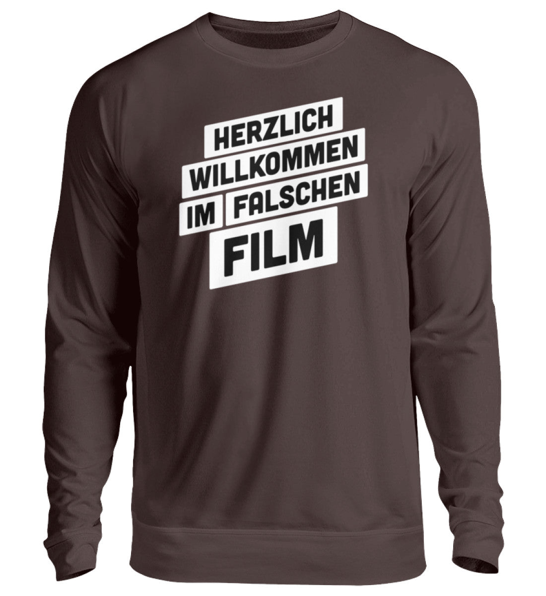 Herzlich willkommen im falschen Film  - Unisex Pullover