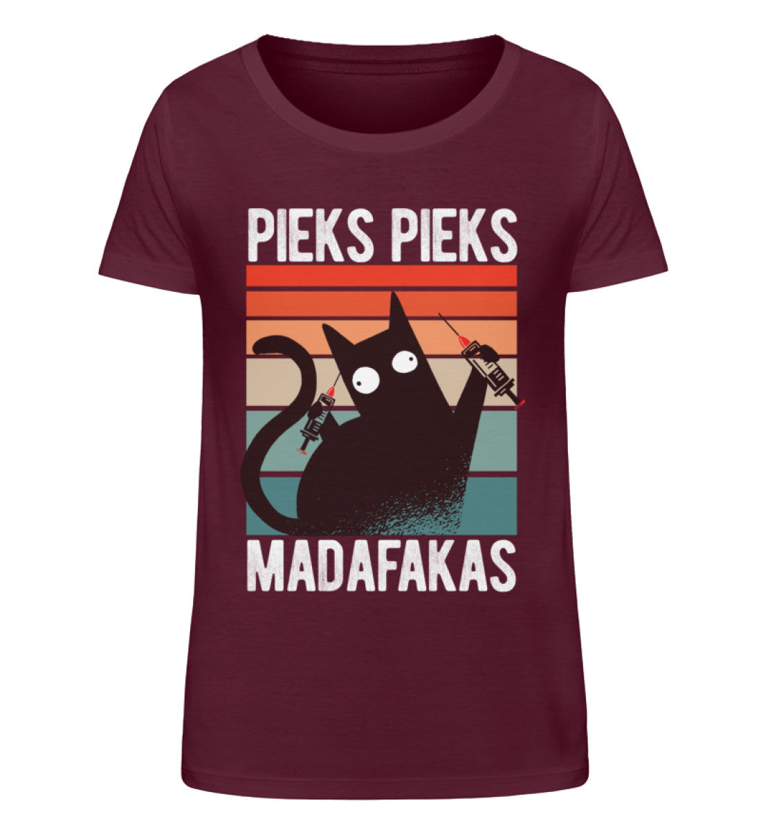 Pieks Pieks Madafakas  - Damen Organic Shirt