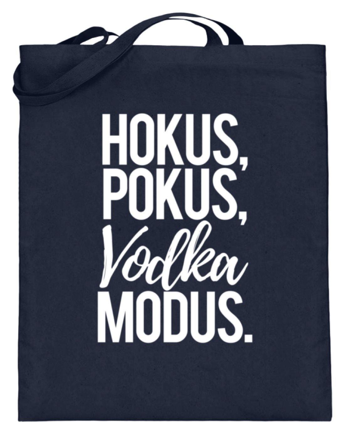 Hokus, Pokus, Vodka Modus  - Jutebeutel (mit langen Henkeln)