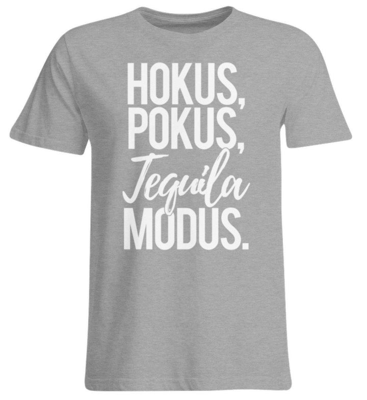 Hokus, Pokus, Tequila Modus  - Übergrößenshirt - Words on Shirts Sag es mit dem Mittelfinger Shirts Hoodies Sweatshirt Taschen Gymsack Spruch Sprüche Statement