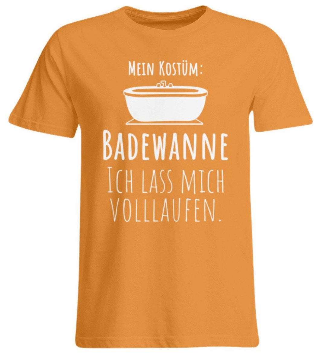 Kostüm Badewanne - Words on Shirts  - Übergrößenshirt - Karneval,  Fasching & Fastnacht - Words on Shirts Sag es mit dem Mittelfinger Shirts Hoodies Sweatshirt Taschen Gymsack Spruch Sprüche Statement