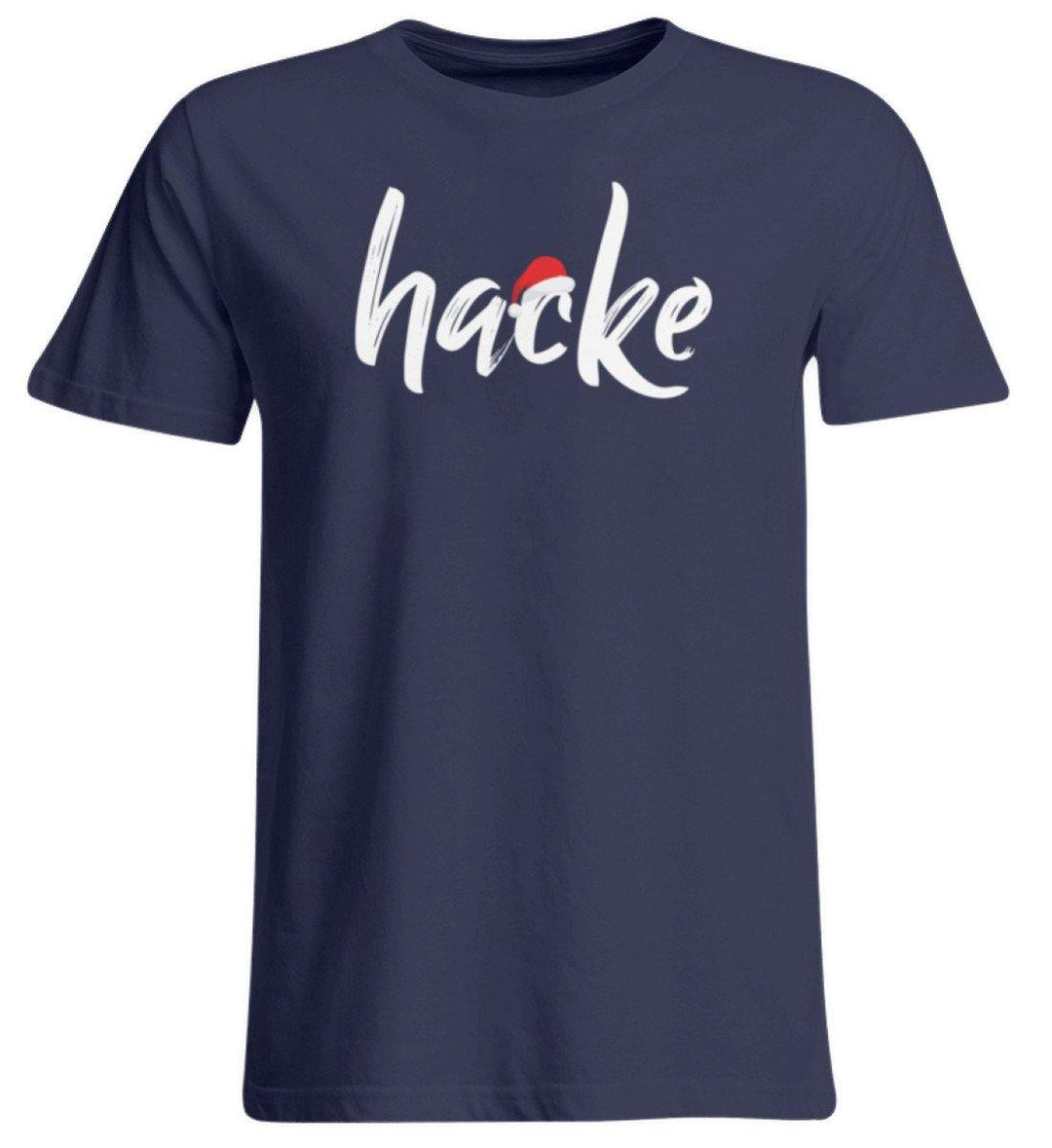 Hacke - Hacke Dicht - Words on Shirt  - Übergrößenshirt - Words on Shirts Sag es mit dem Mittelfinger Shirts Hoodies Sweatshirt Taschen Gymsack Spruch Sprüche Statement