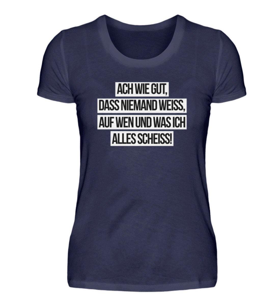 Ach wie gut - Words on Shirts  - Damenshirt