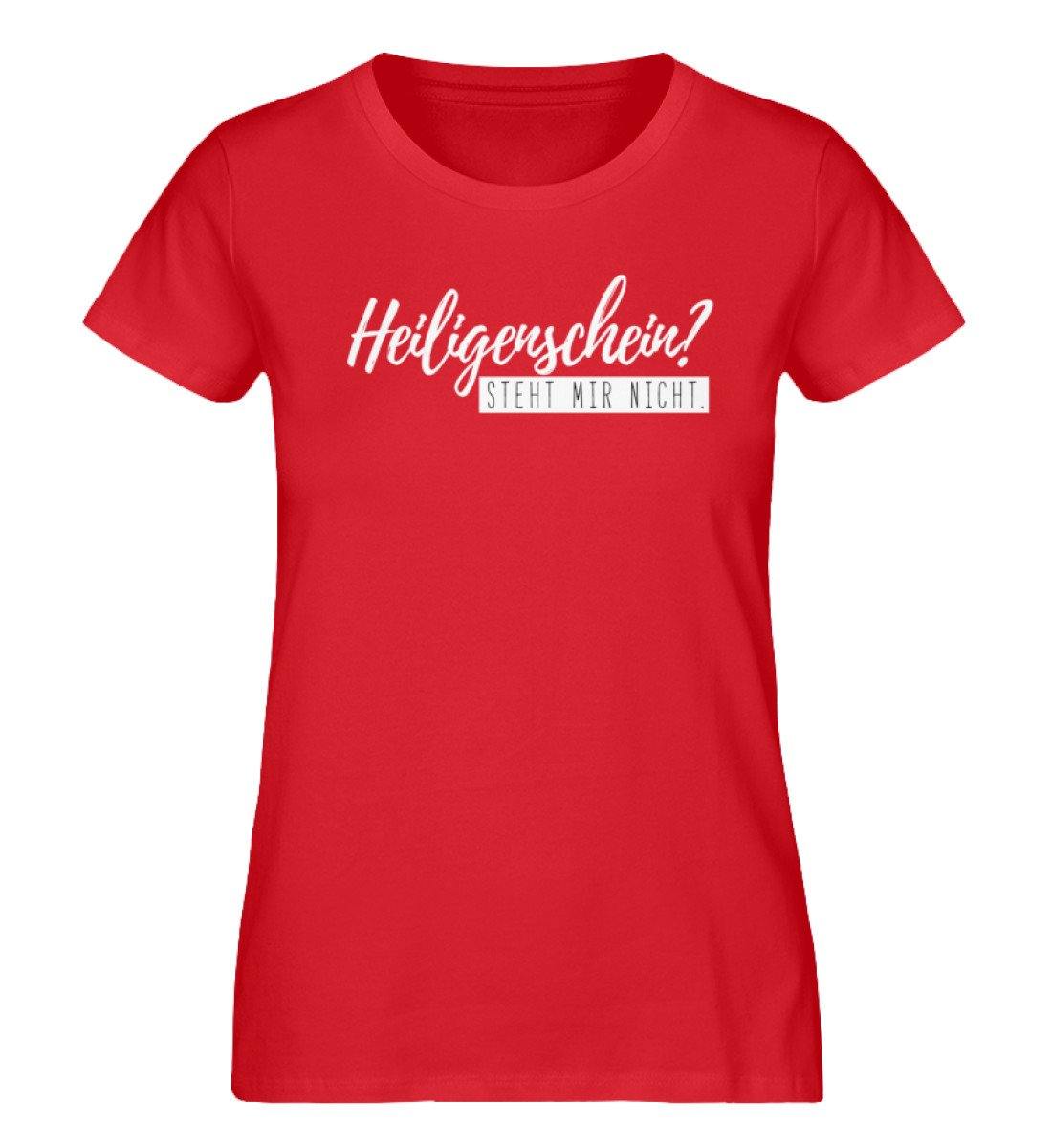 Heiligenschein? Steht mir nicht.  - Damen Premium Organic Shirt
