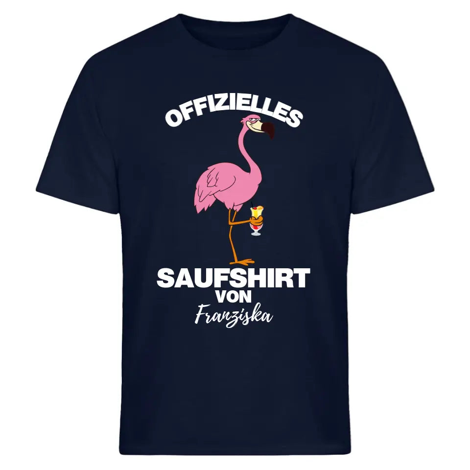 OFFIZIELLES SAUFSHIRT VON... | FLAMINGO SHIRT MIT DEINEM NAMEN | MALLE PARTY T-SHIRT INDIVIDUALISIERBAR/PERSONALISIERBAR - MALLORCA SHIRT