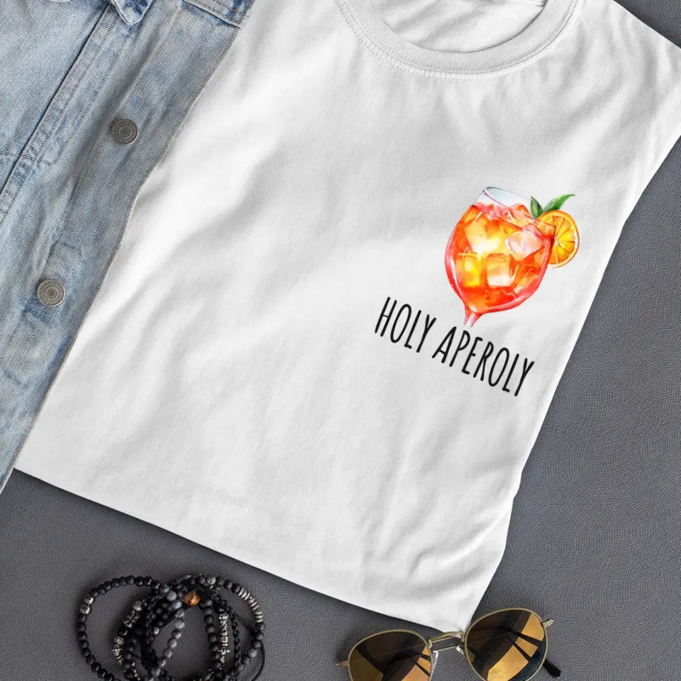 Holy Aperoly - Aperol - T-Shirt - Damen & Herren