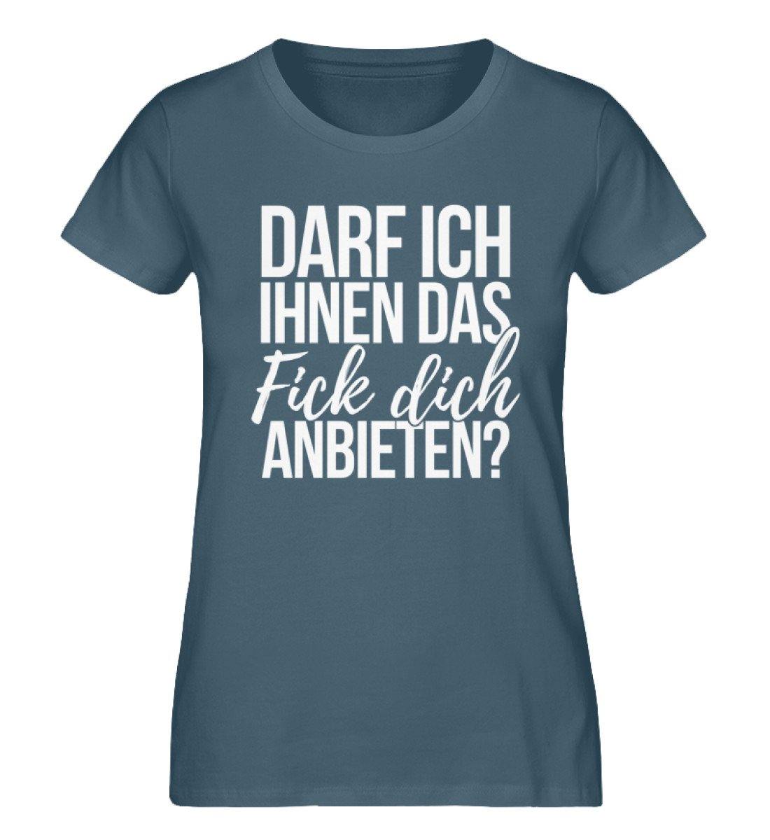 Darf ich ihnen das Fick dich anbieten?  - Damen Premium Organic Shirt