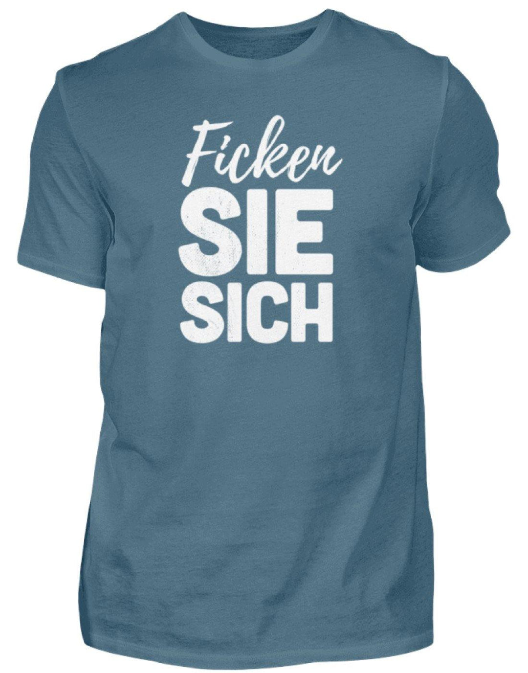 F*cken Sie sich - Words on Shirt  - Herren Shirt - Words on Shirts Sag es mit dem Mittelfinger Shirts Hoodies Sweatshirt Taschen Gymsack Spruch Sprüche Statement