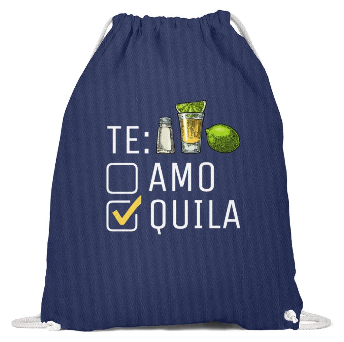 Tequila Te:amo Te:qulia   - Baumwoll Gymsac
